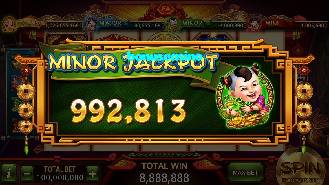 bonuscasino casino presented on mobile device in Pakistan with slots and live games